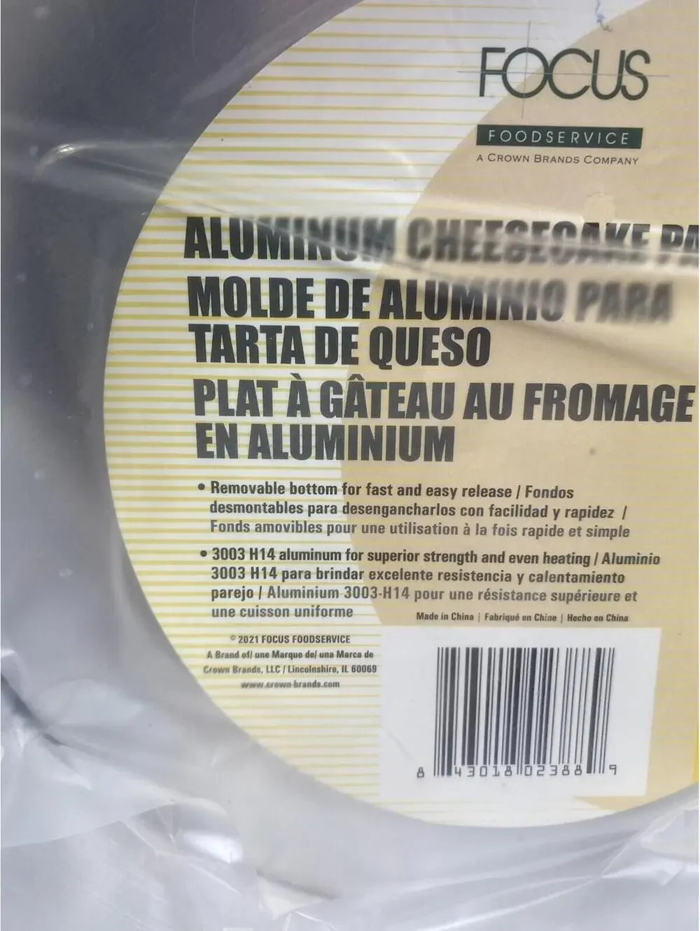 Aluminum Round Cheesecake Pan Removable Bottom Nonstick Brand New Baking Tool